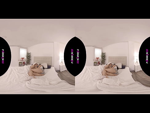 ❤️ PORNBCN VR दोन तरुण लेस्बियन 4K 180 3D व्हर्च्युअल रिअॅलिटीमध्ये खडबडीत जागे झाले जिनिव्हा बेलुची कॅटरिना मोरेनो ❤️  लिंग  ❌